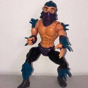 Vintage 1988 Shredder Action Figure Playmates Loose Teenage Mutant Ninja Turtles